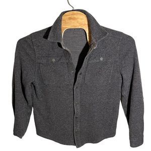 Toad‎ & Co. Kennicott Men’s Medium Black Long Sleeve Button Front Jacket.